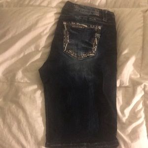 Miss Me Bermuda Short